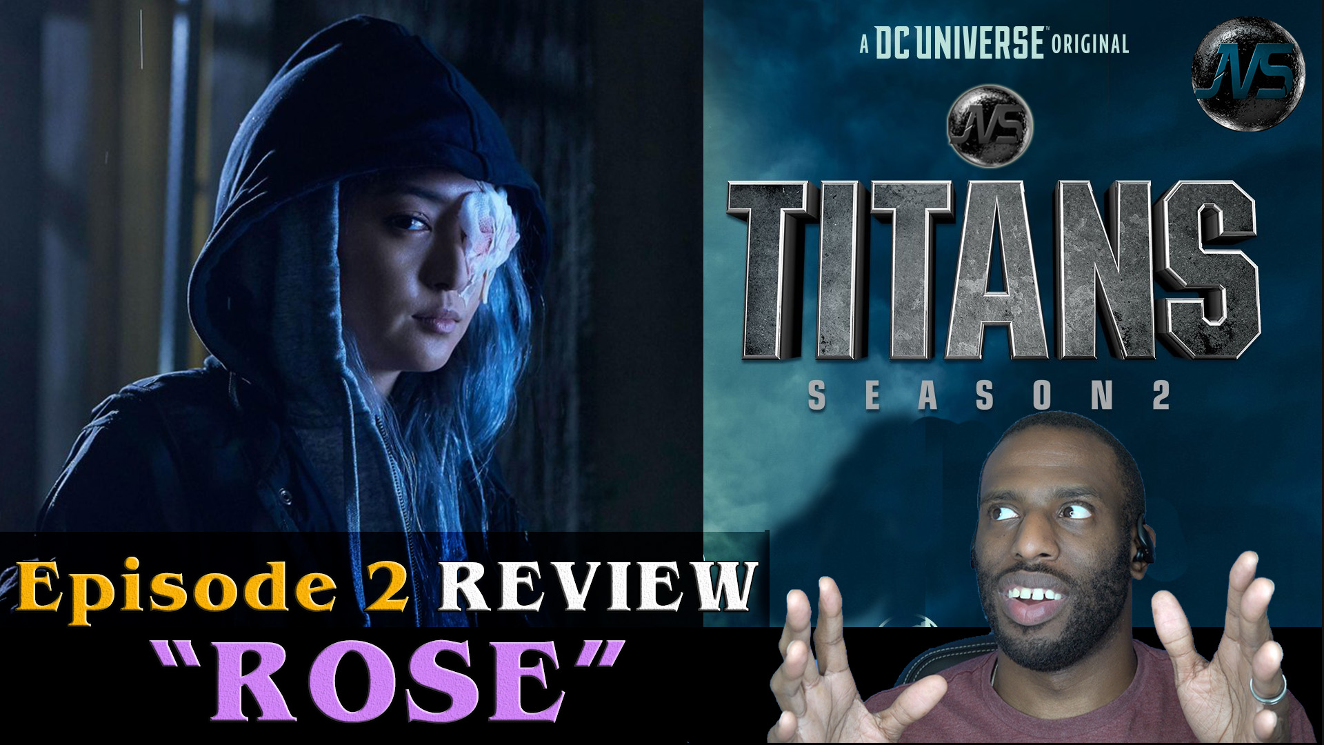 TITANS (Season 2) Ep. 2 “ROSE” | TV REVIEW #DCUTITANS @DCUTitans – JVS