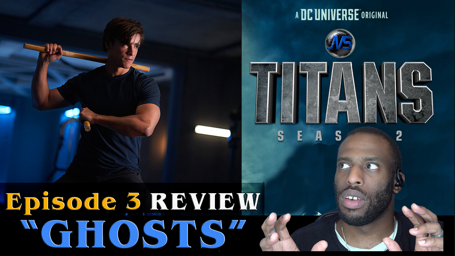 TITANS (Season 2) Ep. 3 “GHOSTS” | TV REVIEW #DCUTITANS – JVS Media